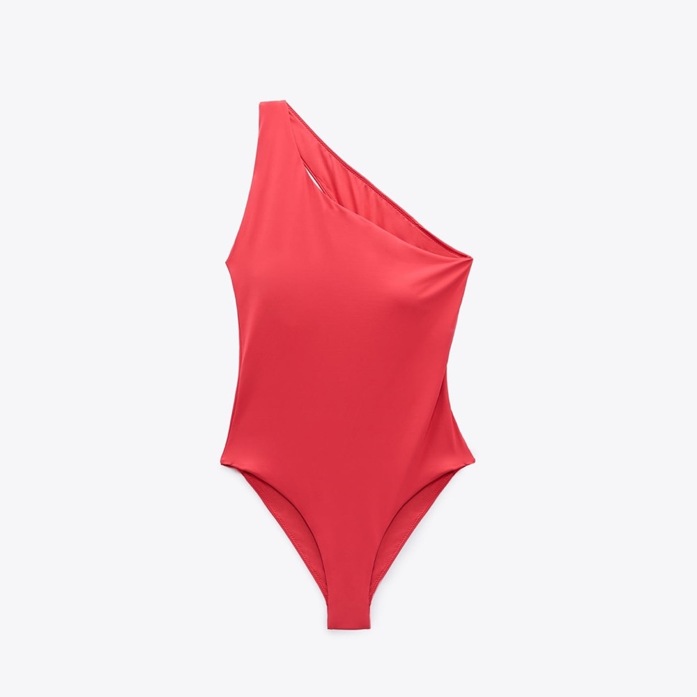 ZARA ASYMMETRIC SWIMSUIT